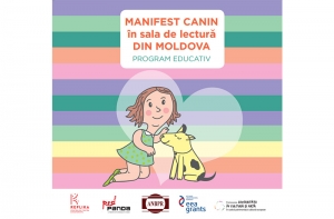 Manifest canin în sala de cultură din Moldova – broșură